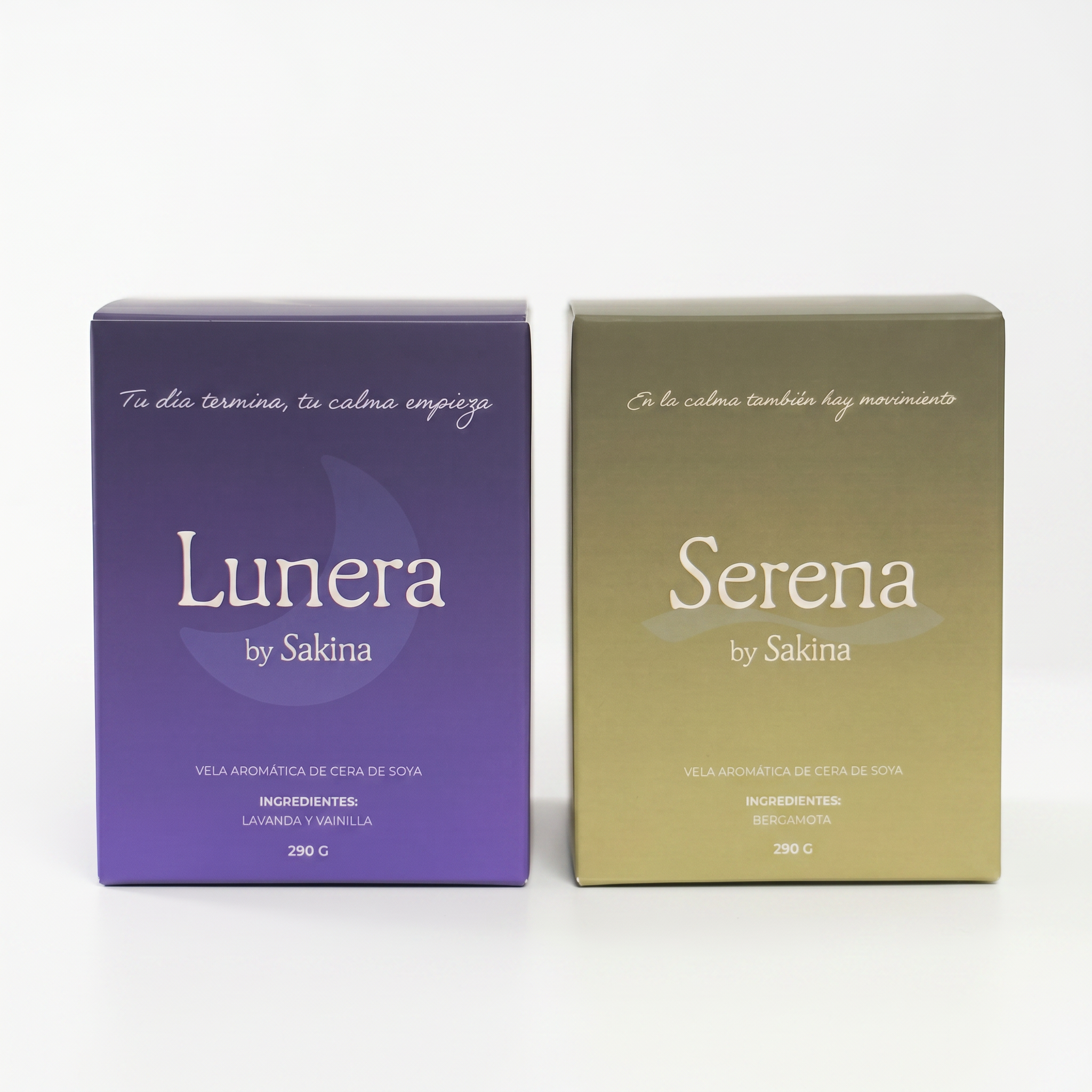 Empaques de Lunera y Serena by Sakina